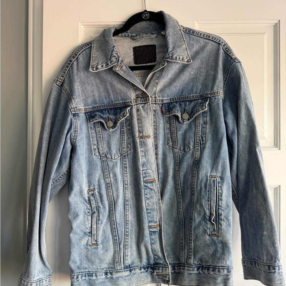 Cottonized Hemp Vintage Fit Trucker Jacket